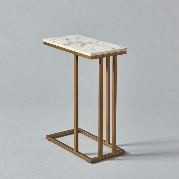 Mercer41 Carbone 25'' Tall C Table End Table & Reviews Wayfair